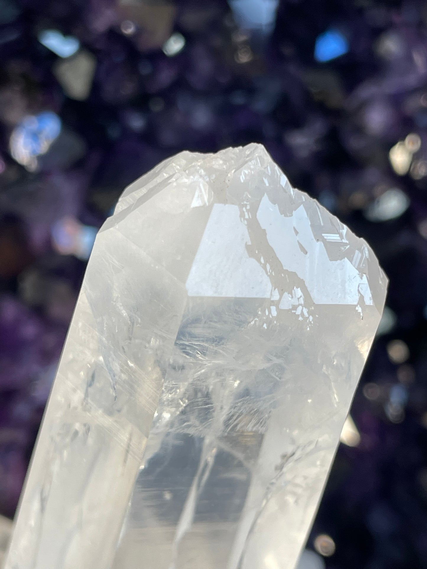 Lemurian Colombian Quartz Cluster