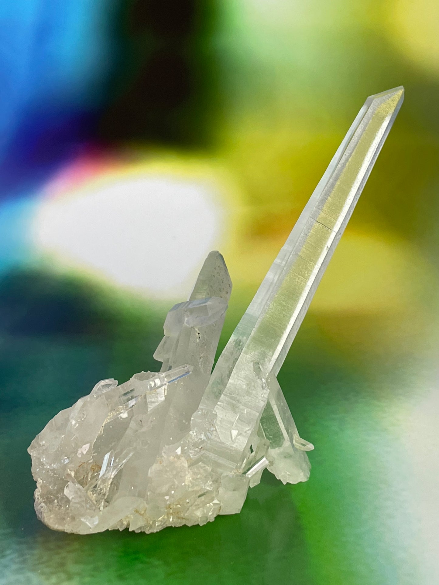 Lemurian Quartz Cluster from Brazil