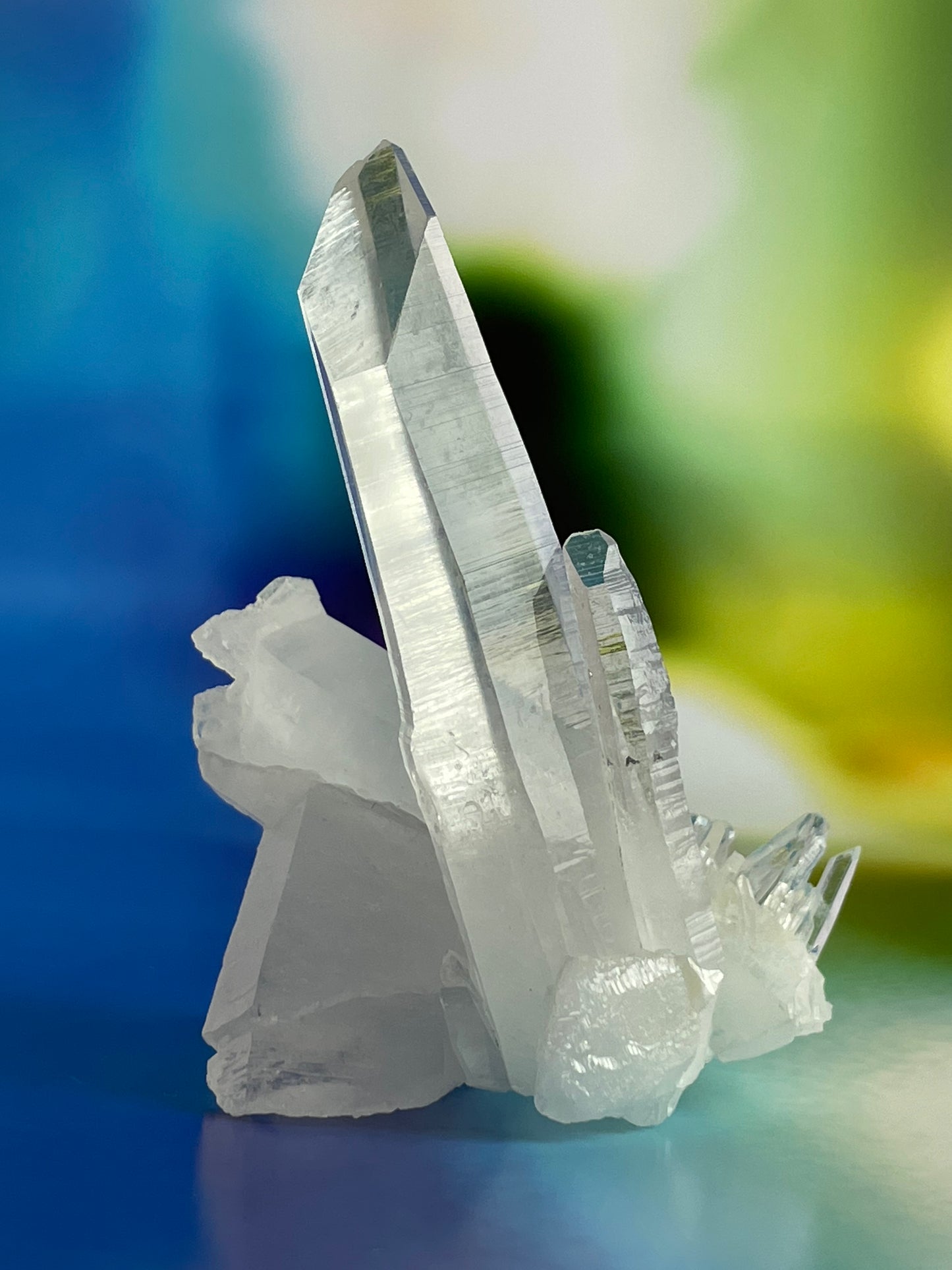 Lemurian Quartz Crystal from Brazil