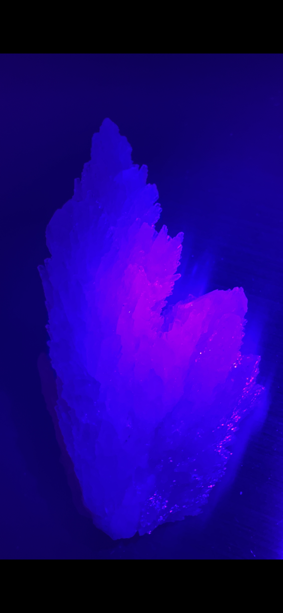 Feather Calcite from Jiangxi Province, China