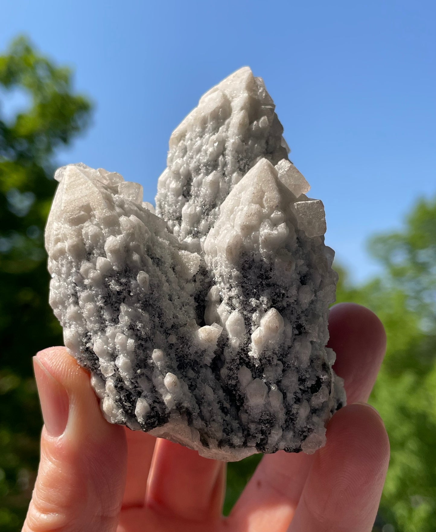 Candle Quartz Cluster from Inner Mongolia