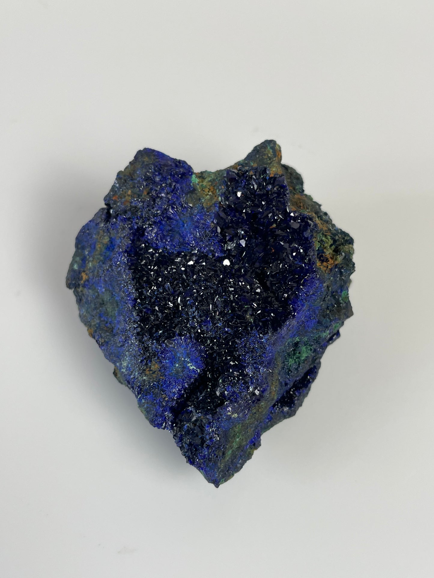 Azurite Heart shape from Anhui Province, China