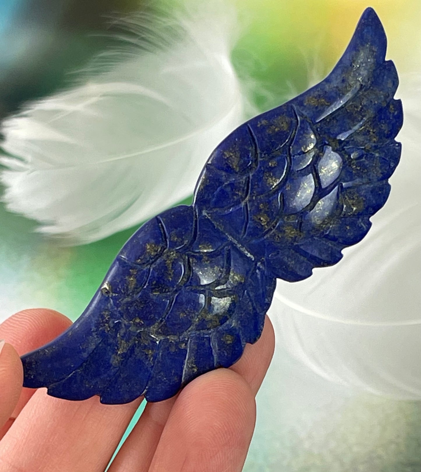 Lapis Lazuli Angel Wings I