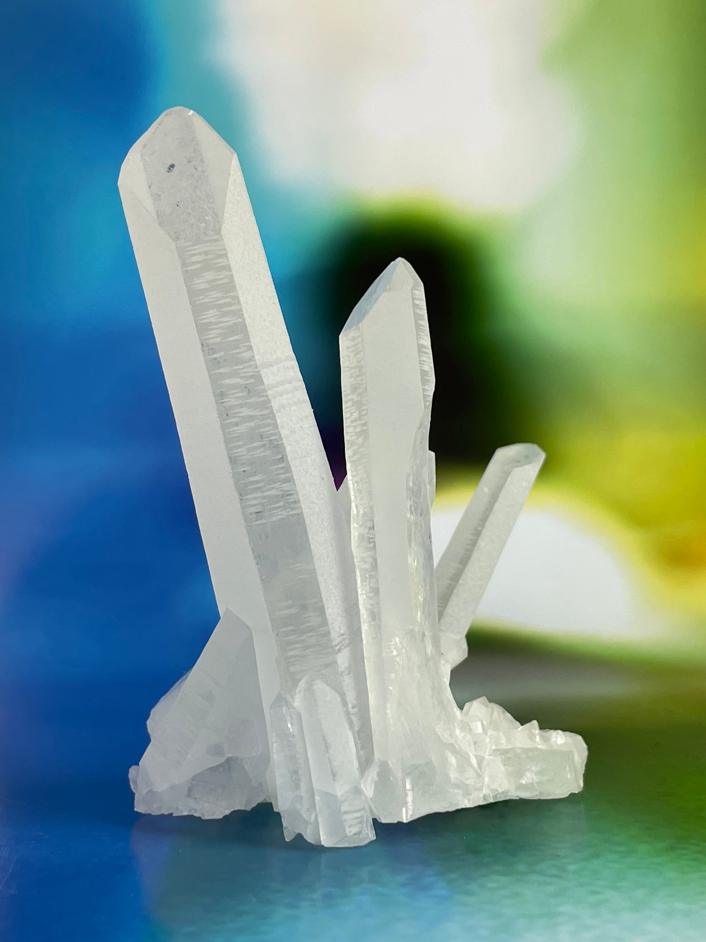 Lemurian Milky Quartz Cluster from Brazil