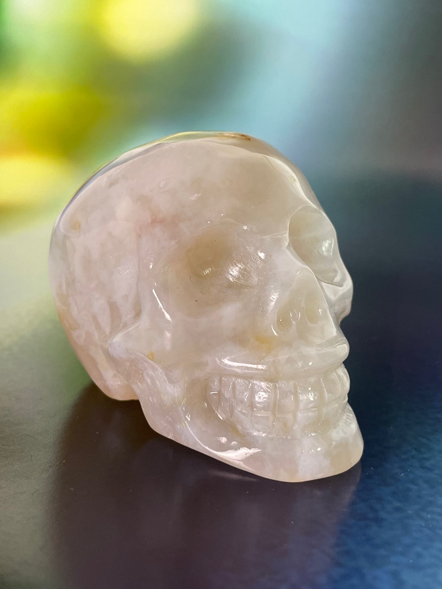 Golden Healer Quartz Skull I