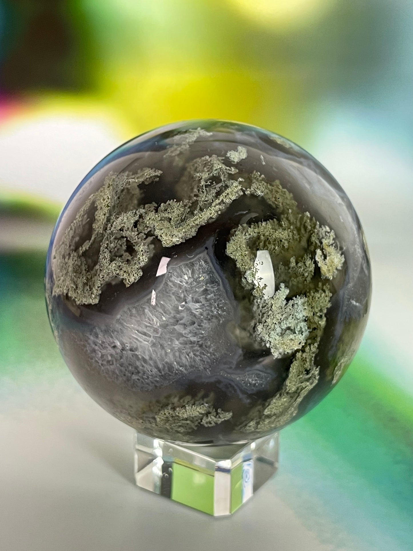 Moss Agate Sphere I