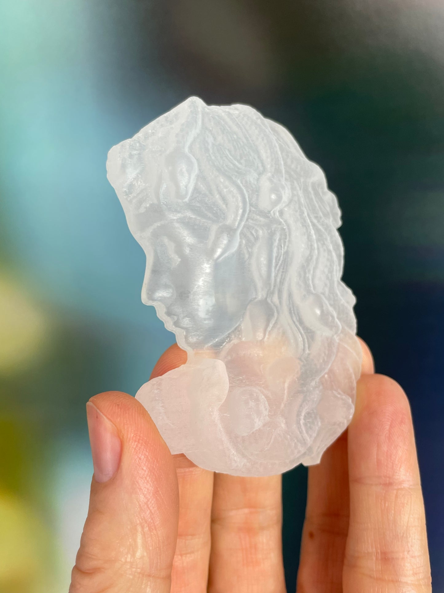 Selenite Medusa, Satin Spar Gypsum