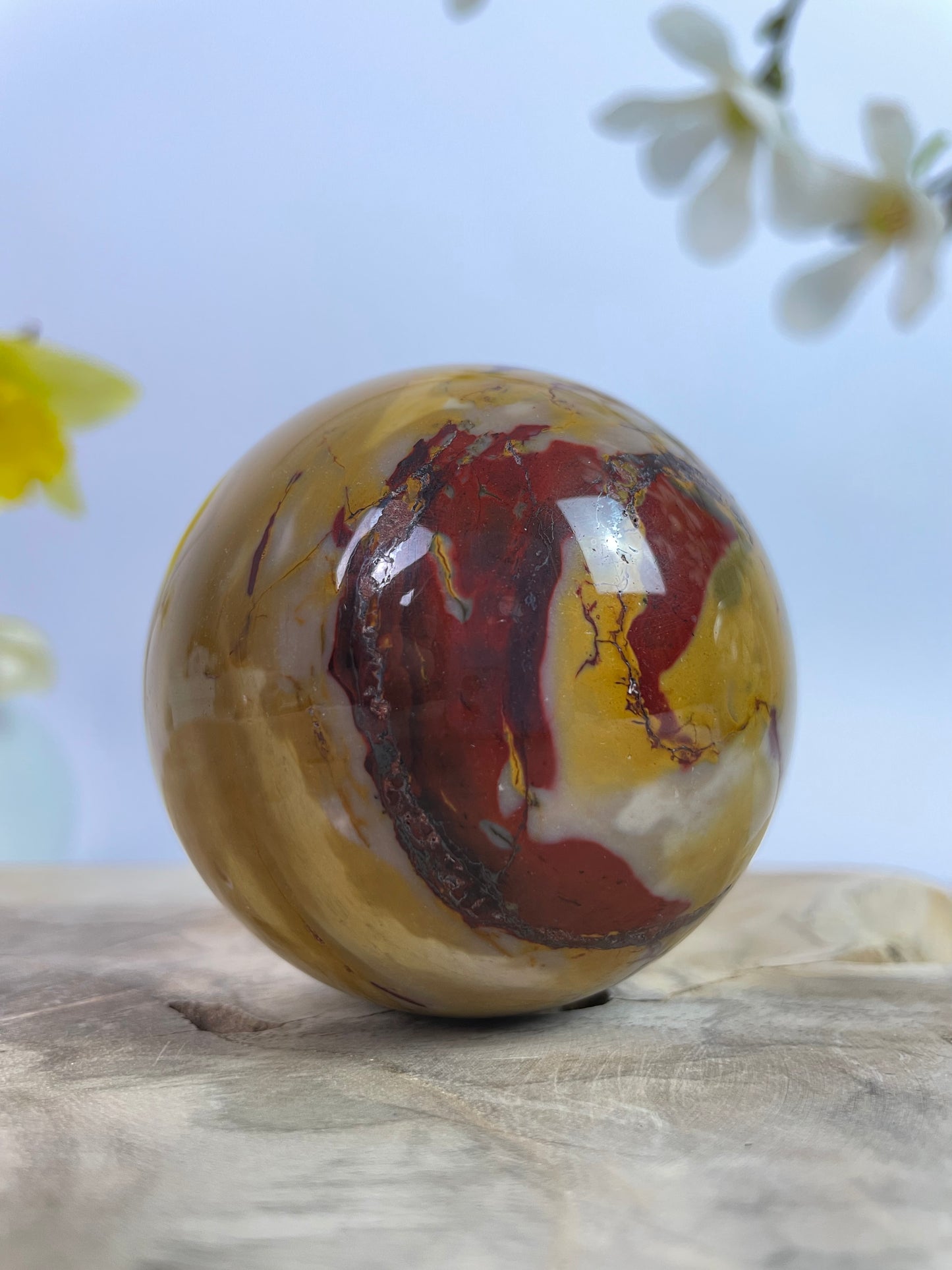 Mookaite Sphere Jupiter