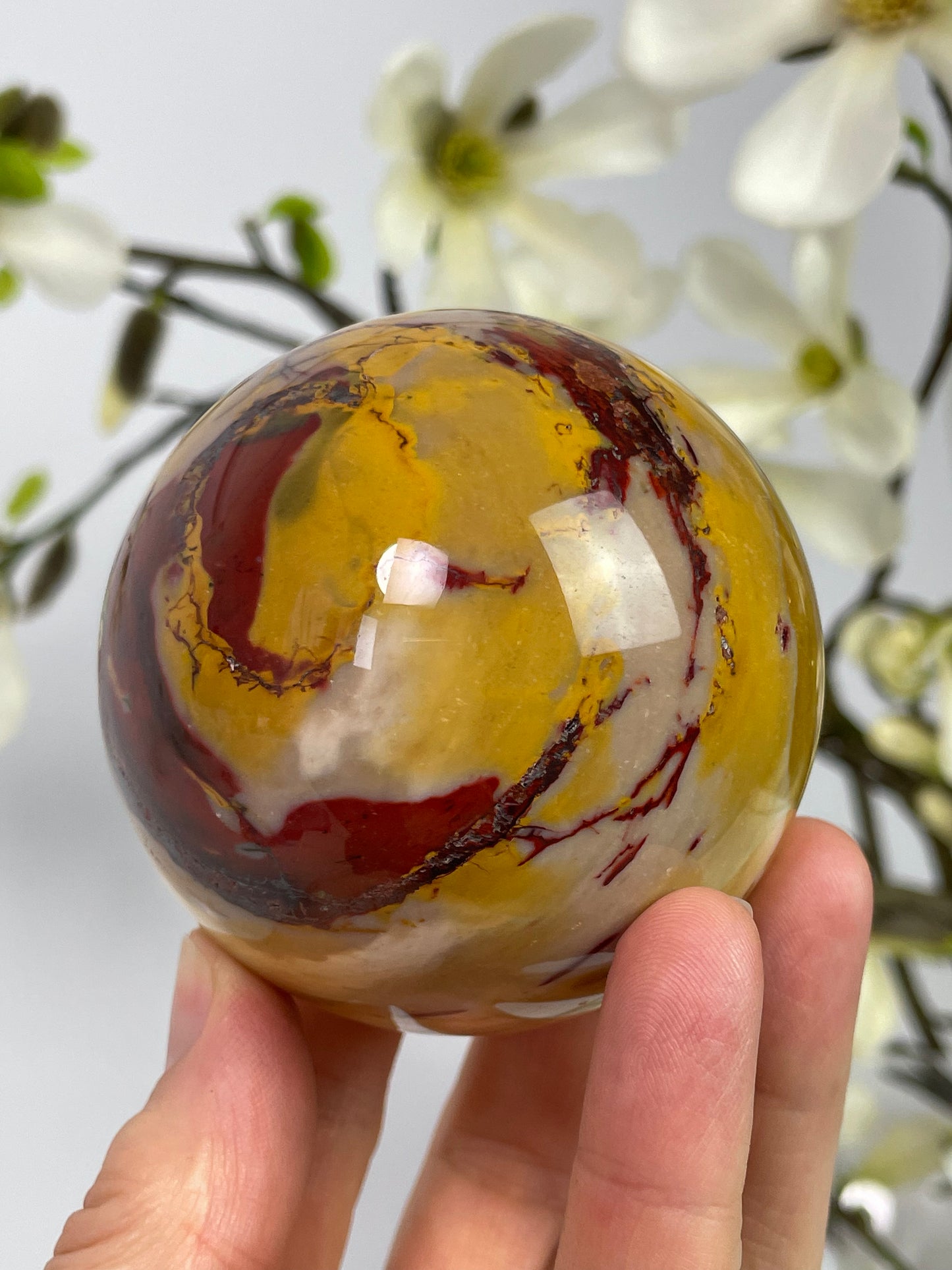 Mookaite Sphere Jupiter