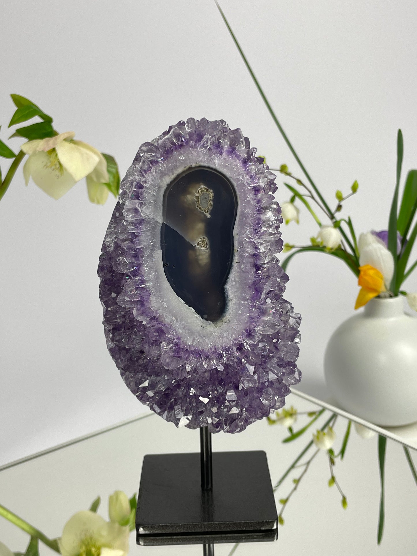 Amethyst with Nebula from Uruguay