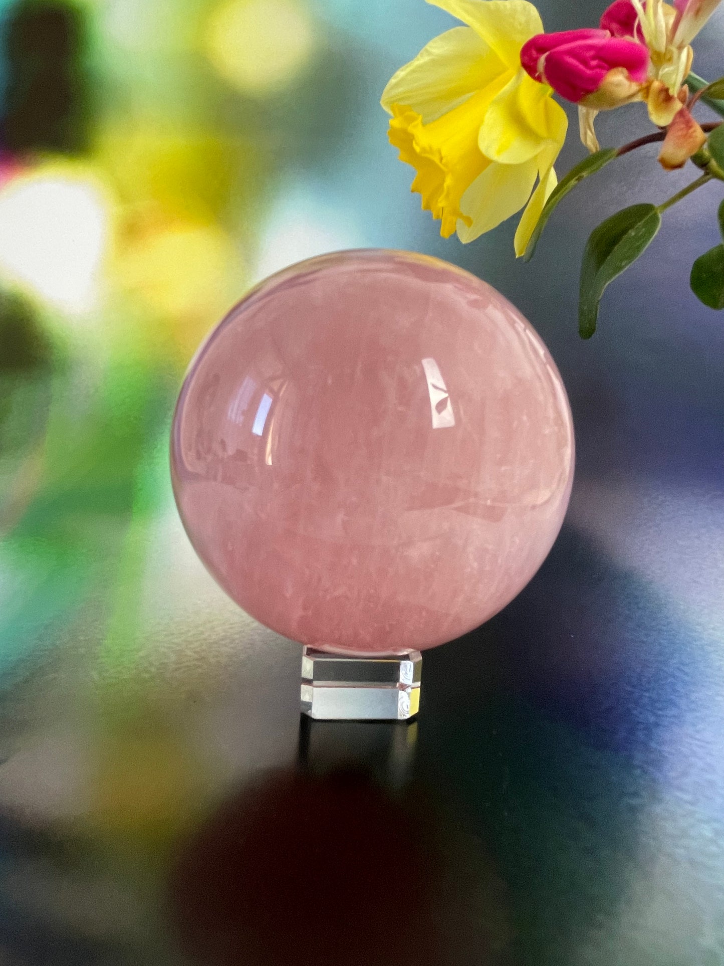 Rose Quartz Sphere M
