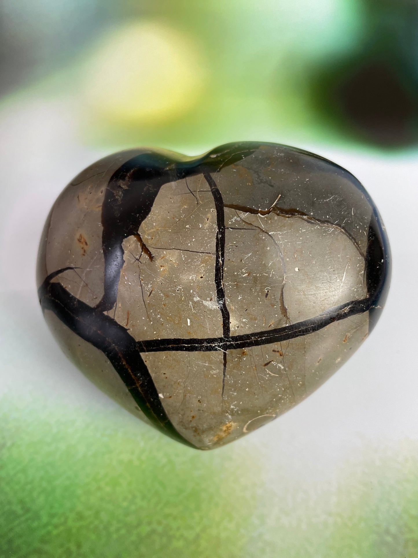 Septerian Druzy Heart S