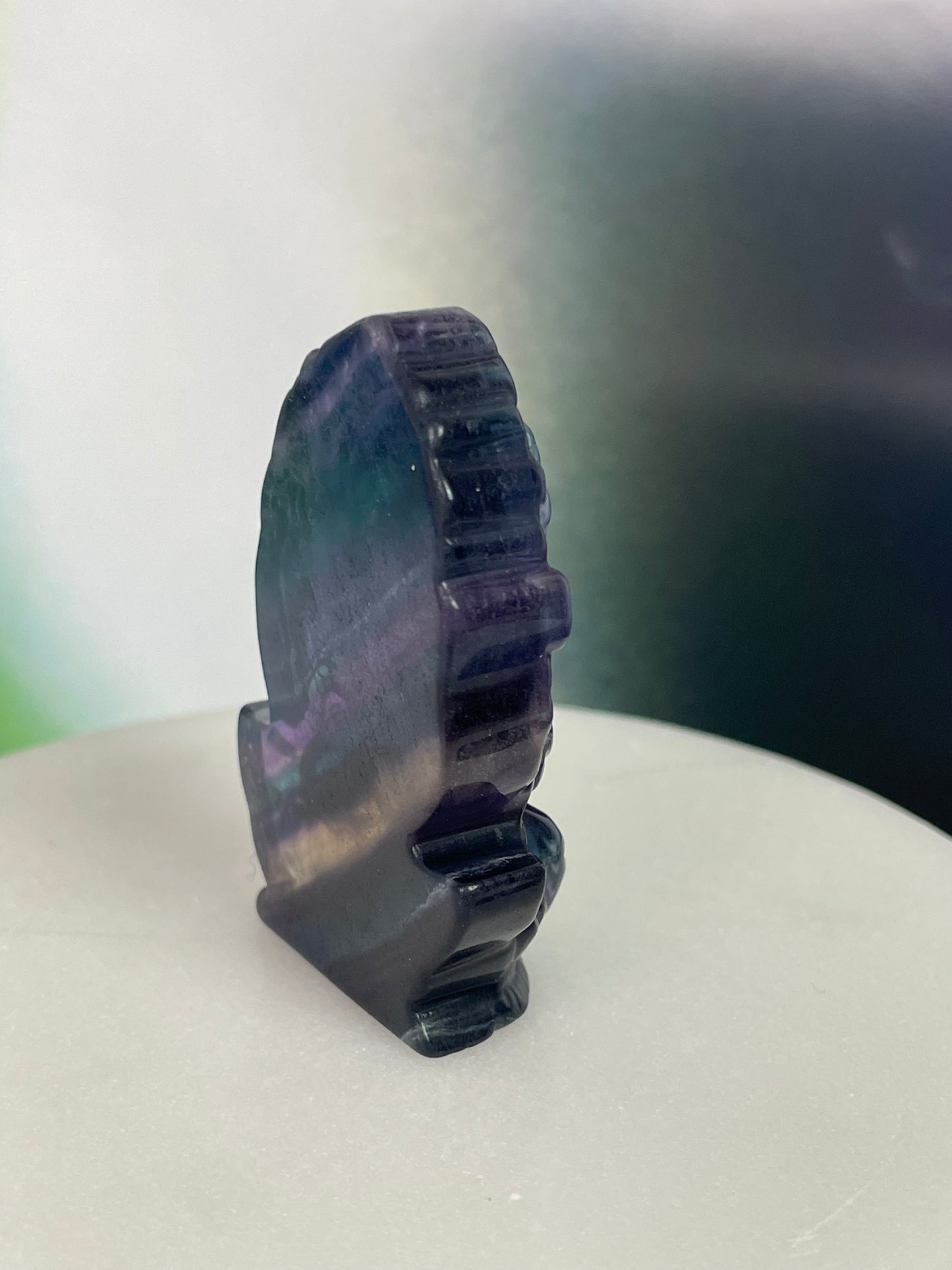 Fluorite Ganesh Multi Color 2