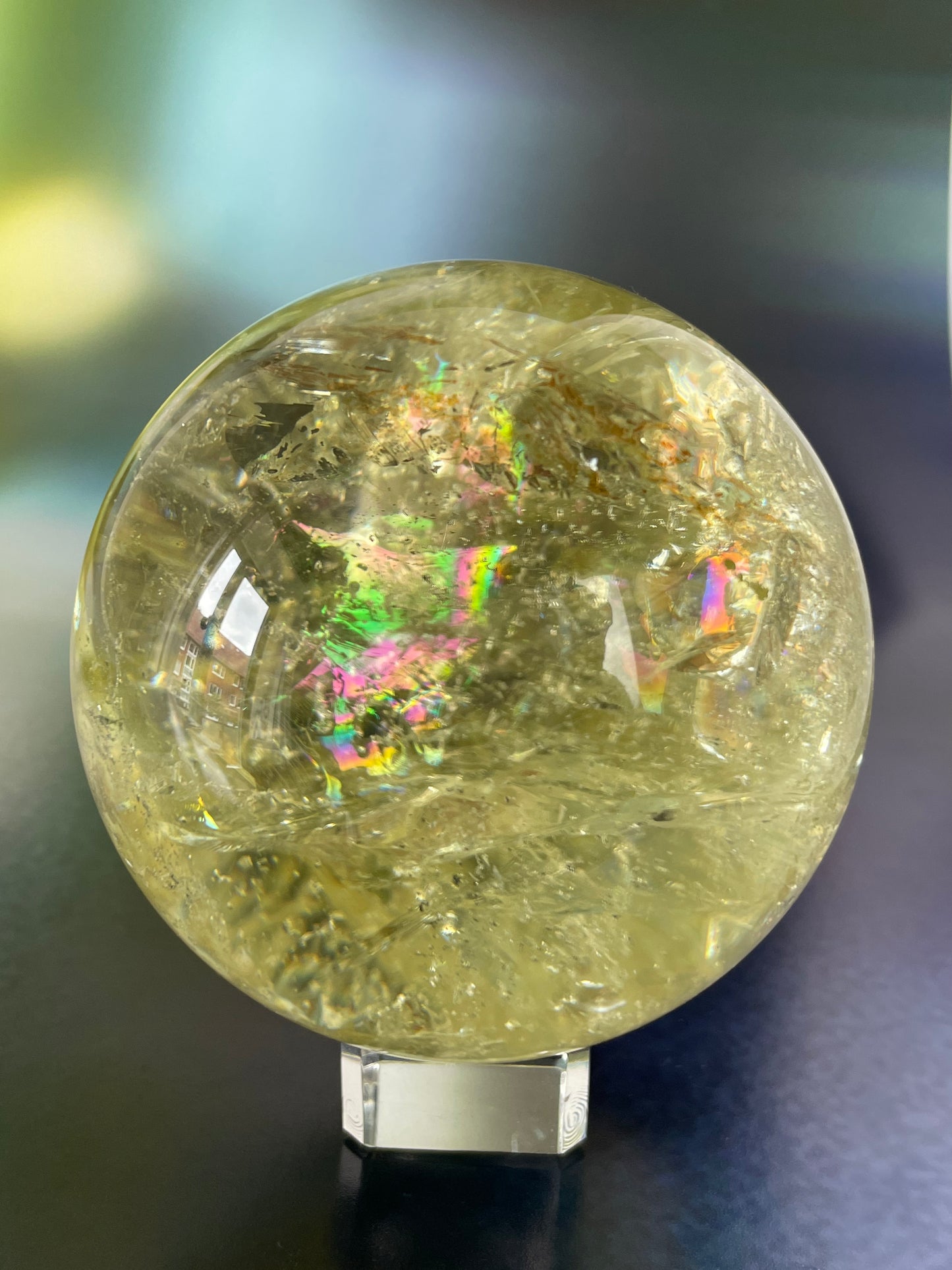 Citrine Sphere Y