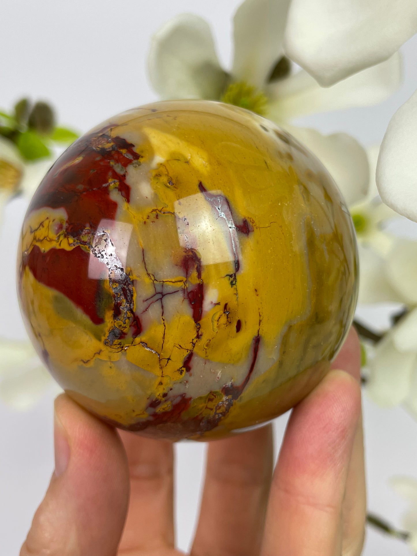 Mookaite Sphere Jupiter