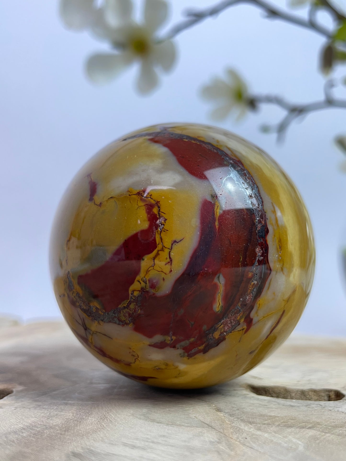 Mookaite Sphere Jupiter