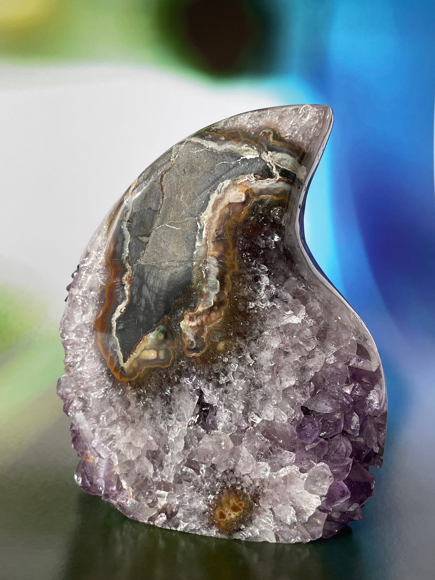 Amethyst Flame from Uruguay
