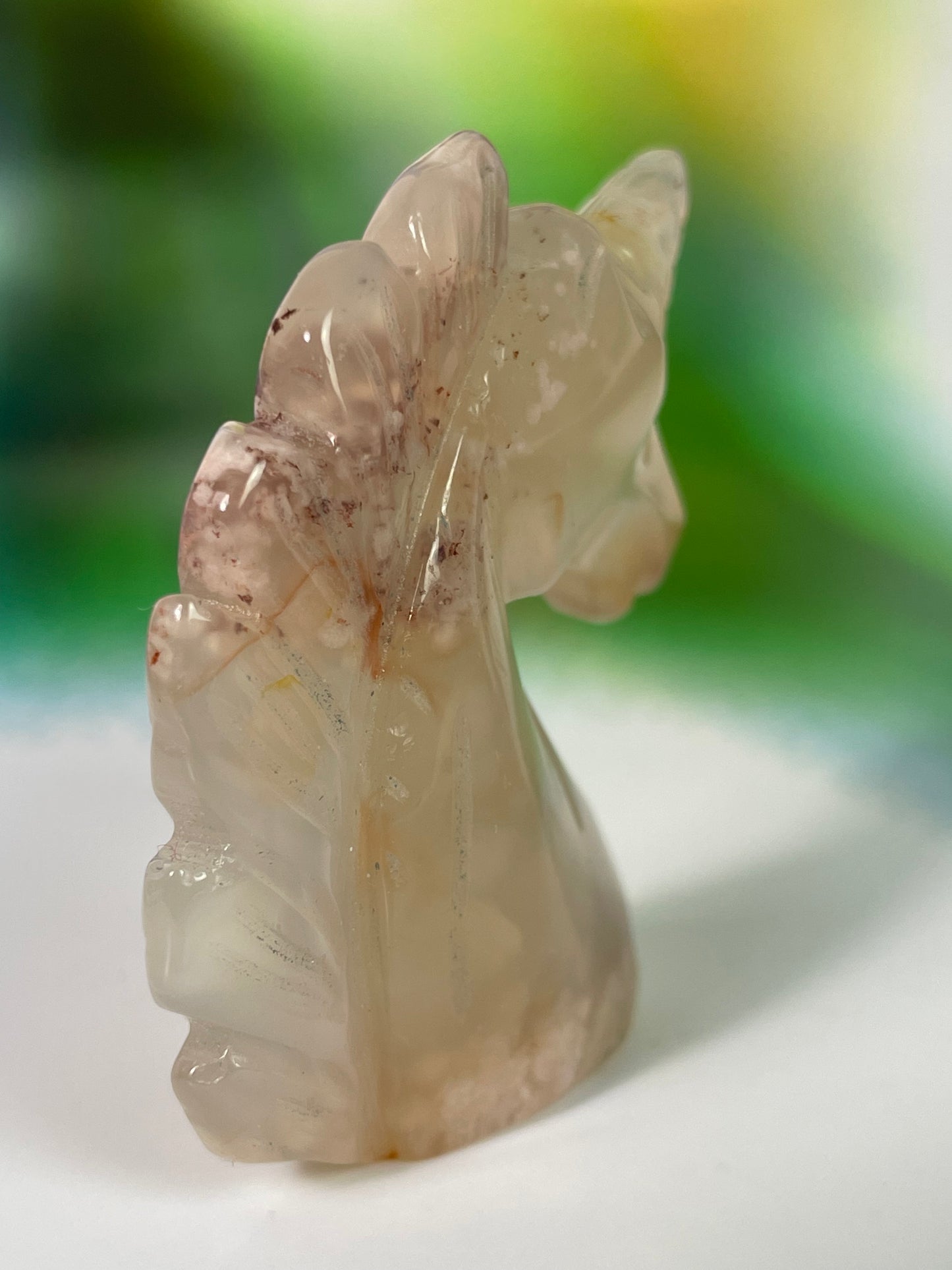 Flower Agate Unicorn