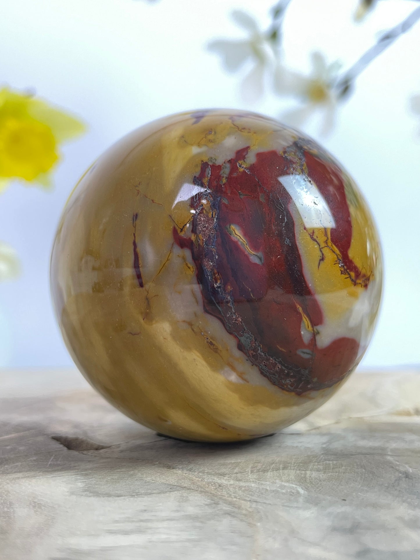 Mookaite Sphere Jupiter