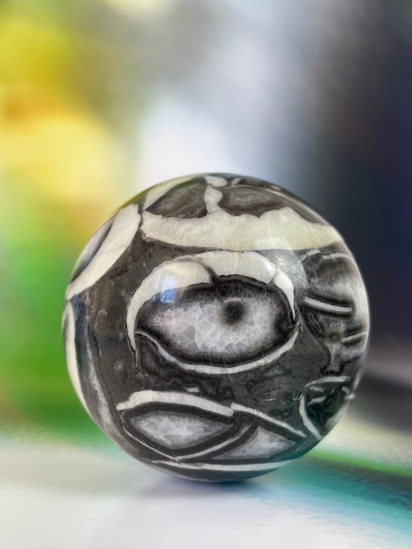 Thousand Eye Jasper Sphere