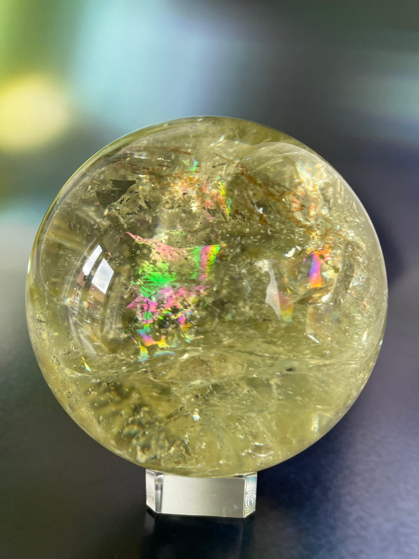 Citrine Sphere Y