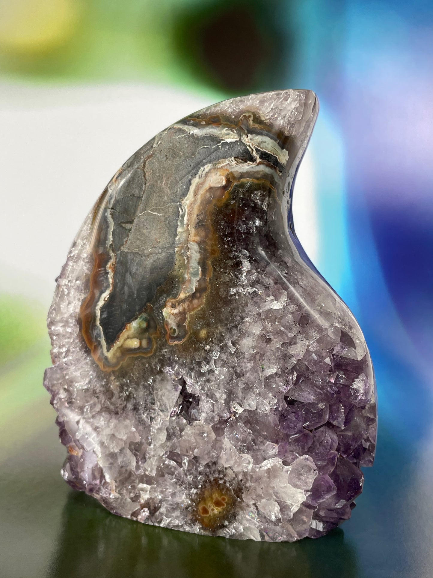 Amethyst Flame from Uruguay