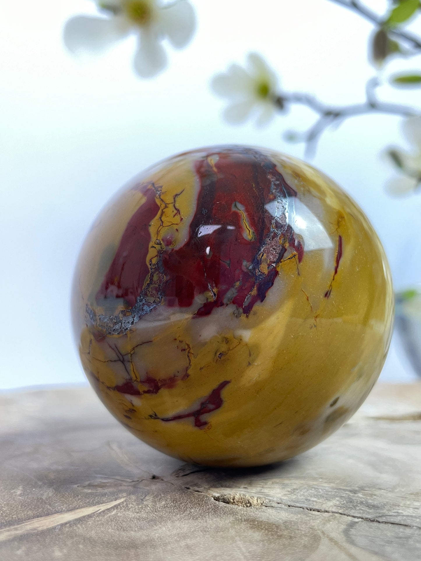 Mookaite Sphere Jupiter
