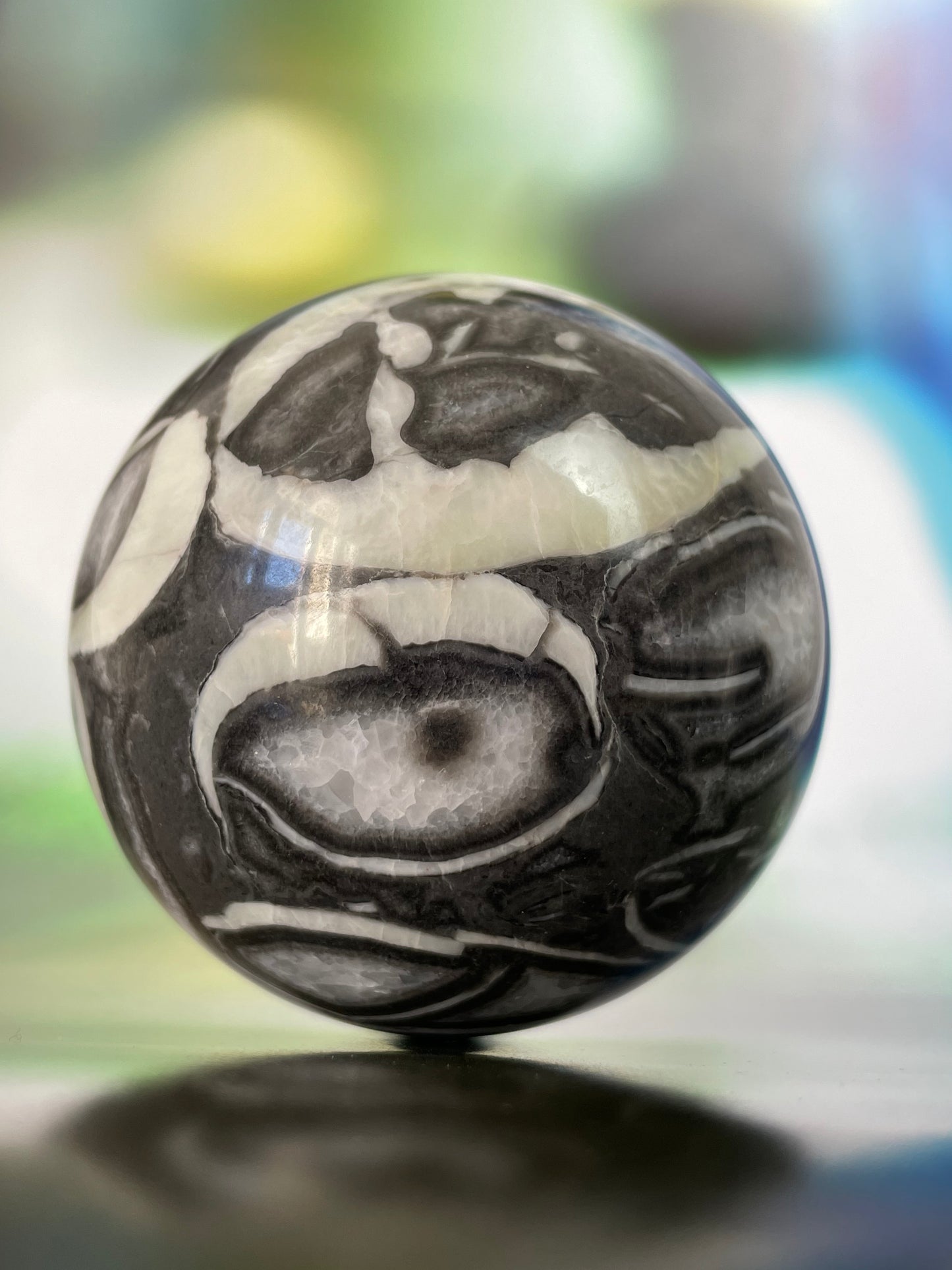 Thousand Eye Jasper Sphere