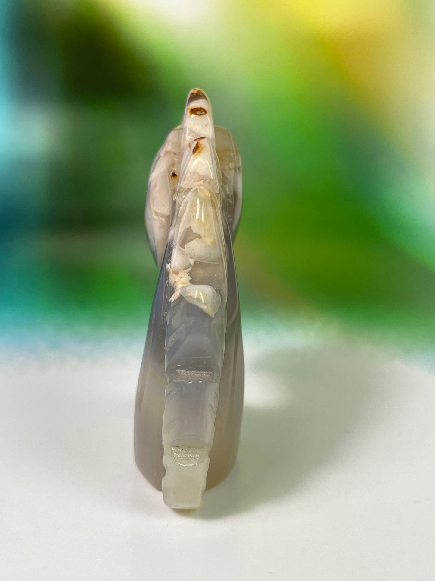 Flower Agate Unicorn