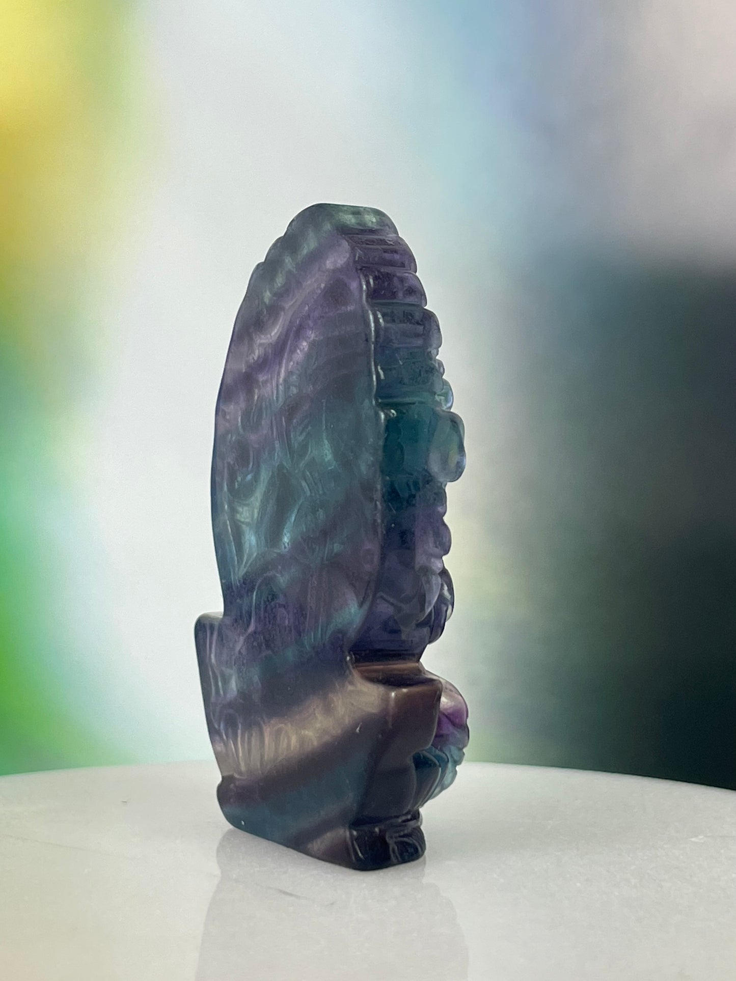 Fluorite Ganesh Multicolor