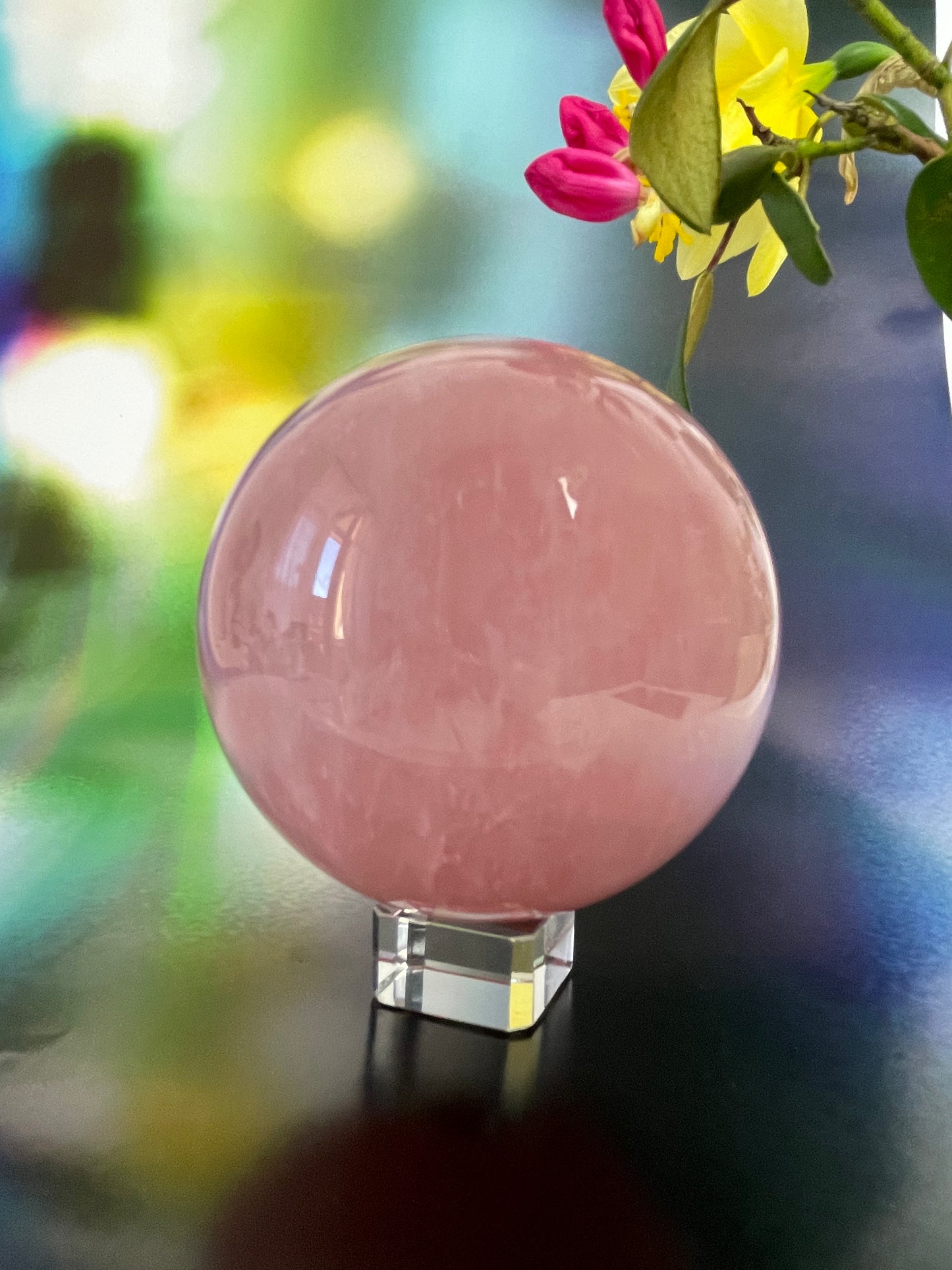 Rose Quartz Sphere M