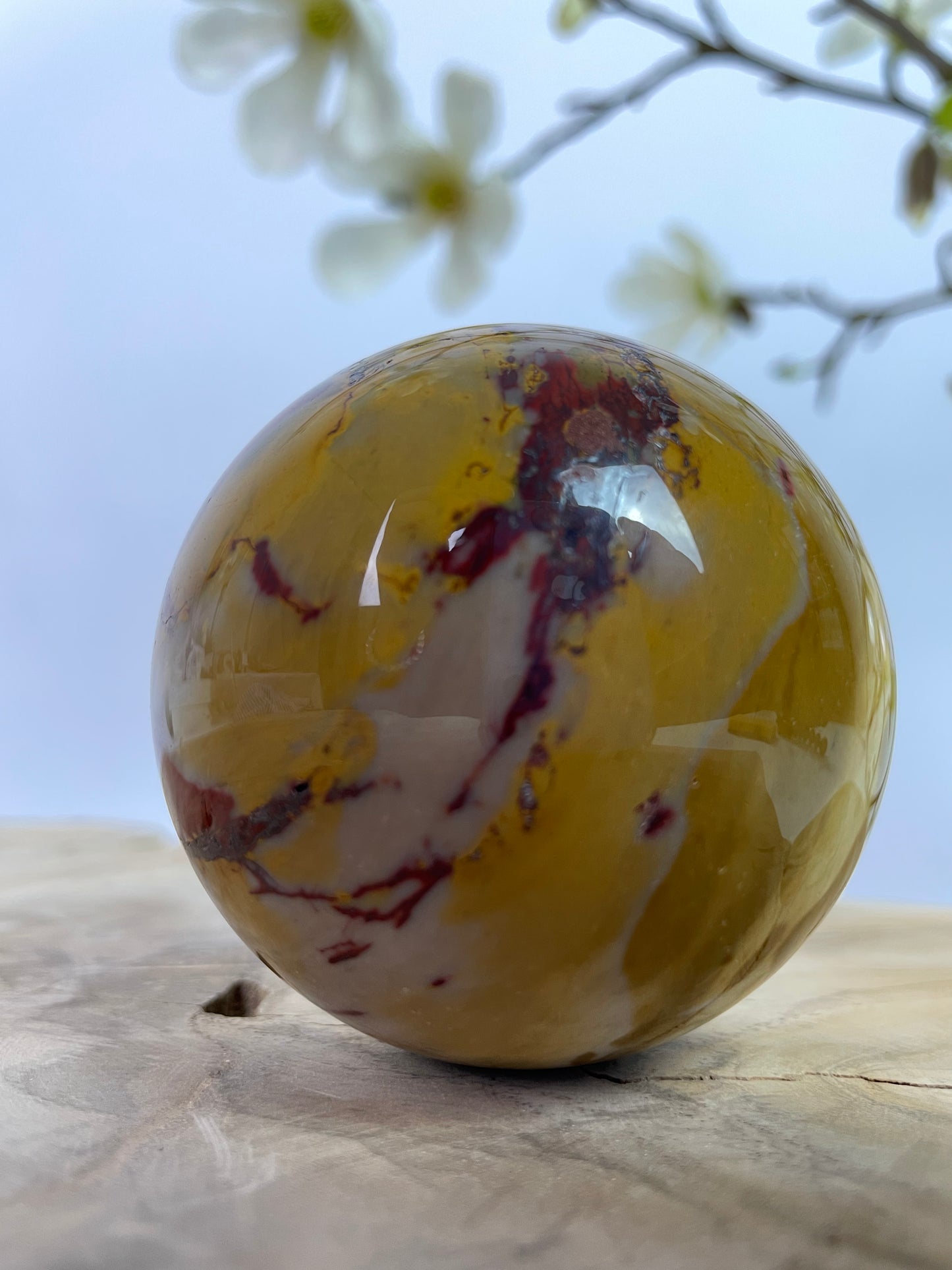 Mookaite Sphere Jupiter