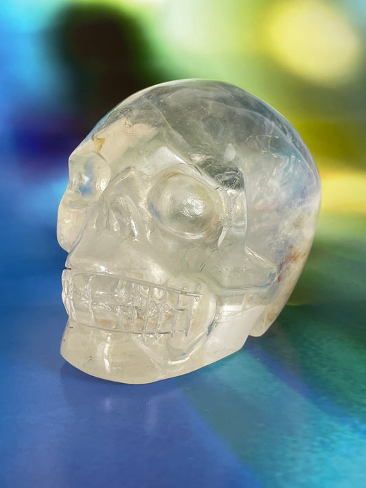 Golden Healer Quartz Skull II