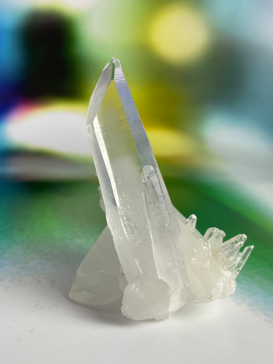 Lemurian Quartz Crystal from Brazil