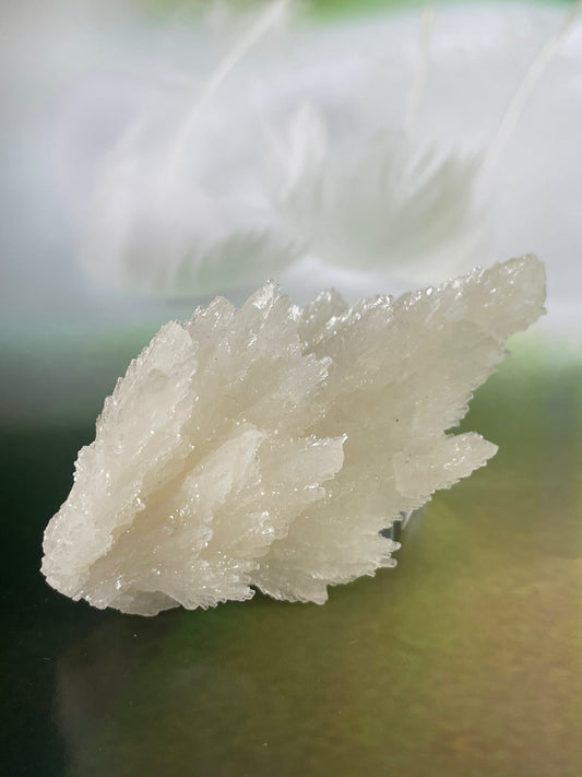 Feather Calcite from Jiangxi Province, China