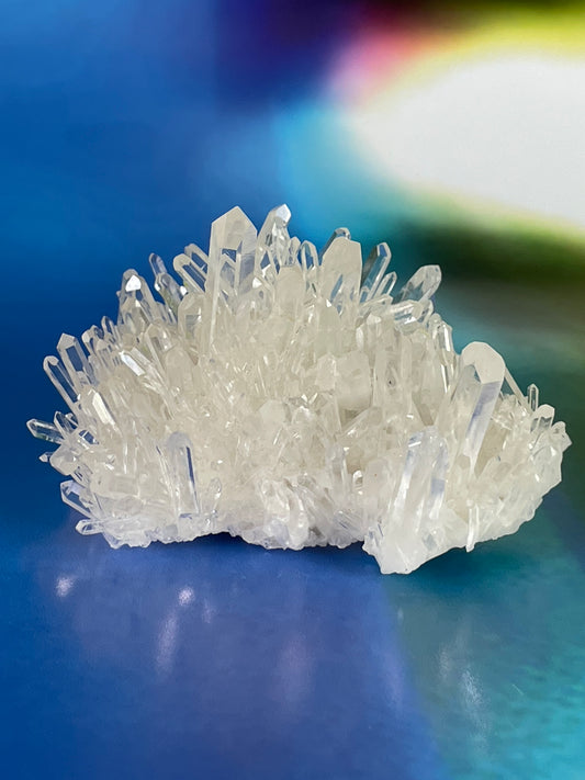 Lemurian Quartz Crystal Cluster  from Colombia