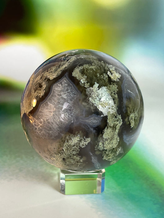 Moss Agate Sphere I